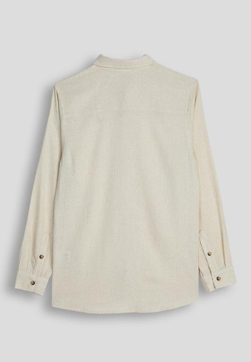POLO - Boys thulani long sleeve shirt - natural
