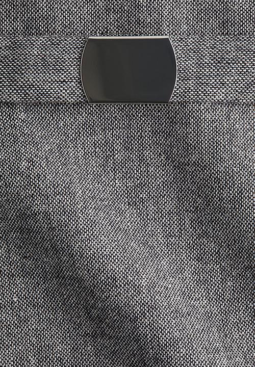 H&M - Belted mini skirt - black marl