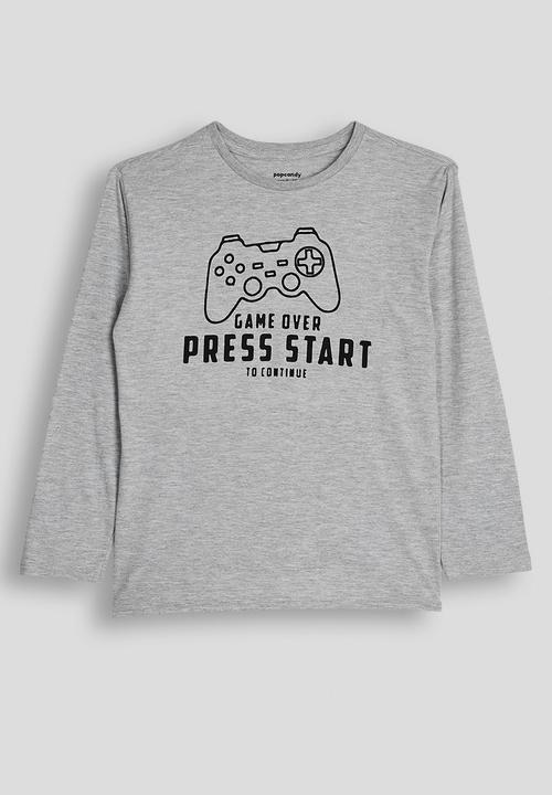 Pop Candy - Pj set - grey/check