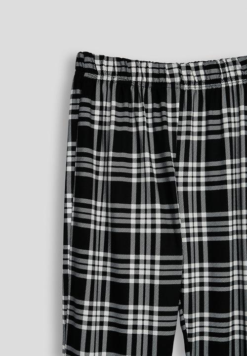 Pop Candy - Pj set - grey/check