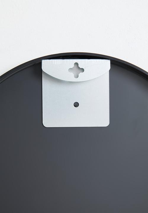 H&S - Ollie oval mirror - Walnut