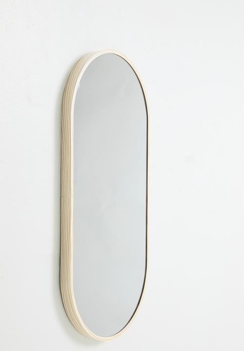 H&S - Ollie oval mirror - Natural
