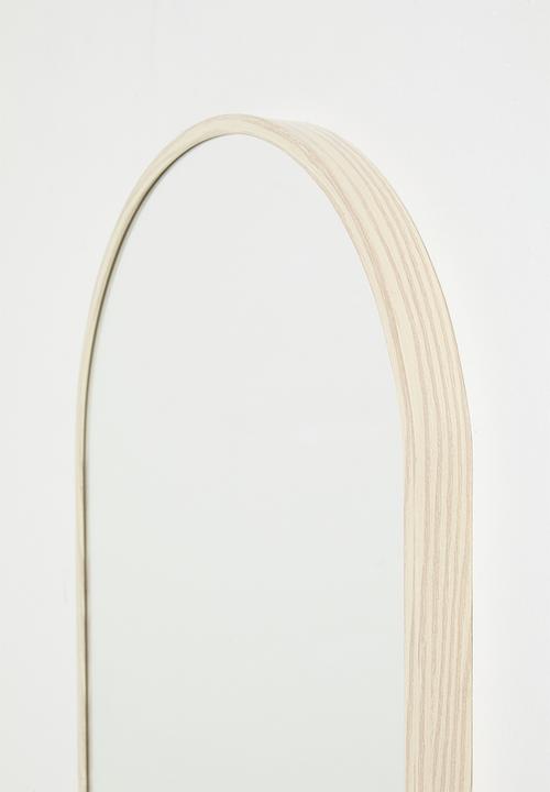 H&S - Ollie oval mirror - Natural