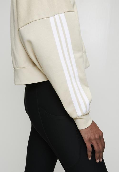 adidas Performance - W 3S Fl Qz Hd - Crystal Linen / White
