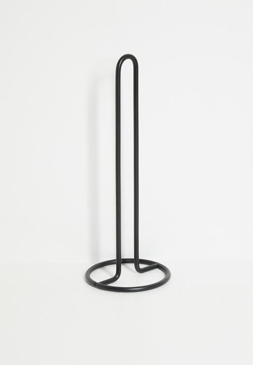 Excellent Houseware - Rolo Paper Towel Holder - Black