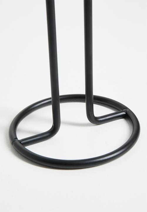 Excellent Houseware - Rolo Paper Towel Holder - Black