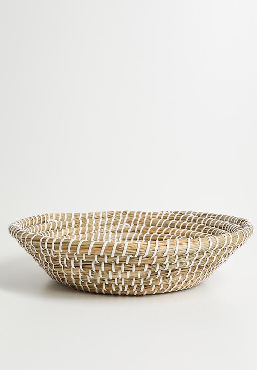 H&S - Kansgrass Décor Basket - Natural