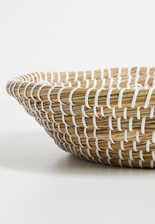 H&S - Kansgrass Décor Basket - Natural