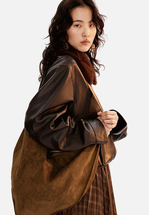 H&M - Triangular crossbody bag - beige
