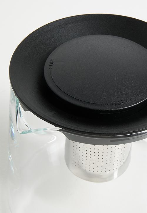 Excellent Houseware - Teapot with strainer - Clear