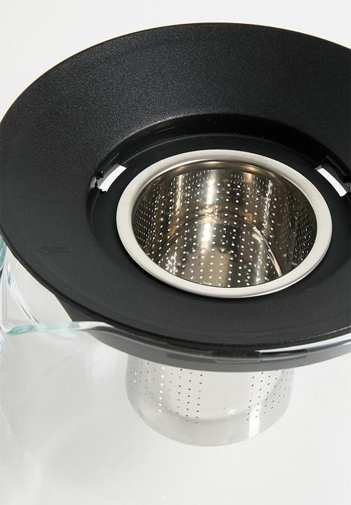 Excellent Houseware - Teapot with strainer - Clear