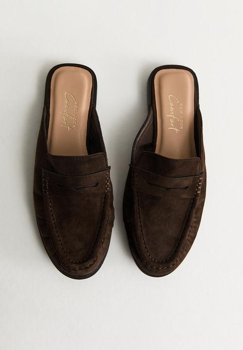 New Look - Latte mule - chocolate