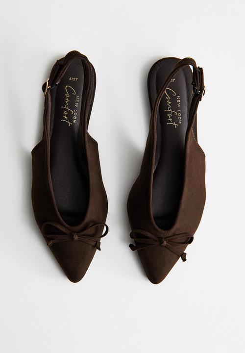 New Look - Lavish slingback - chocolate