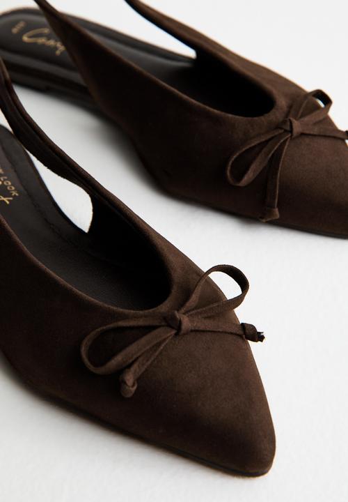 New Look - Lavish slingback - chocolate