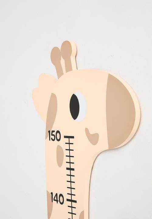 H&S - Giraffe measuring board - Beige
