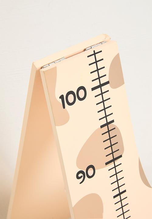 H&S - Giraffe measuring board - Beige