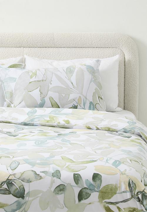 Horrockses - Watercolor Garden Duvet set -Multi