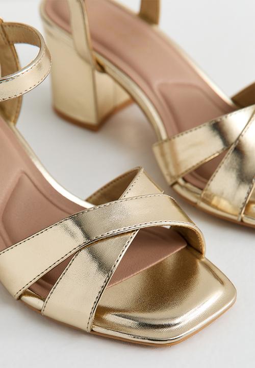 New Look - Zaffina 2 heel - gold
