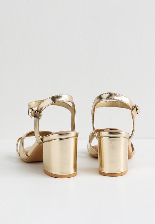 New Look - Zaffina 2 heel - gold