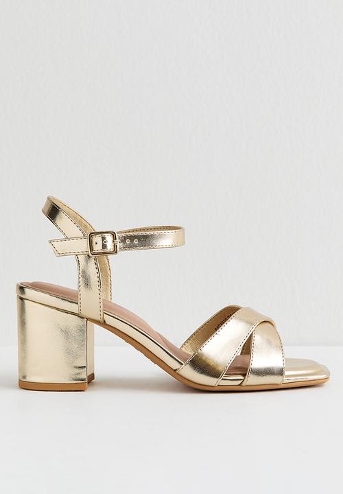 New Look - Zaffina 2 heel - gold