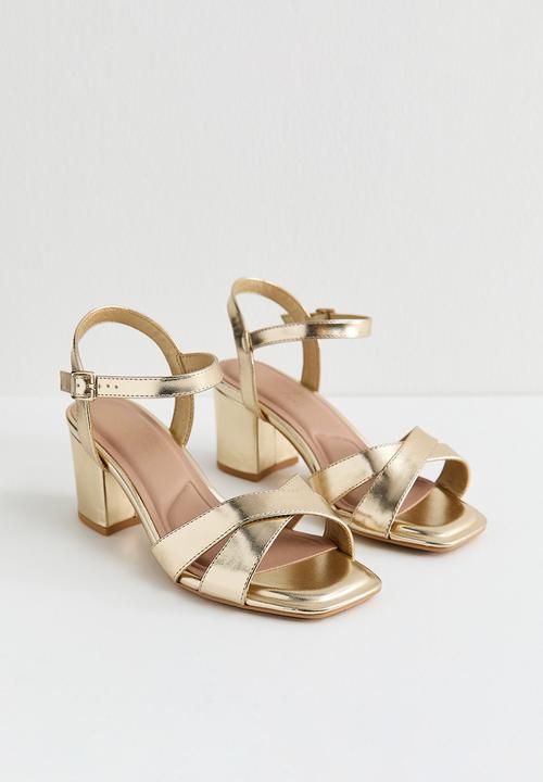 New Look - Zaffina 2 heel - gold