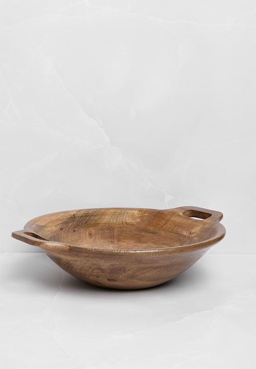 Sixth Floor - Wooden Fruit Bowl - Natural