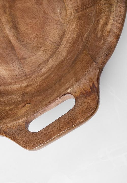 Sixth Floor - Wooden Fruit Bowl - Natural