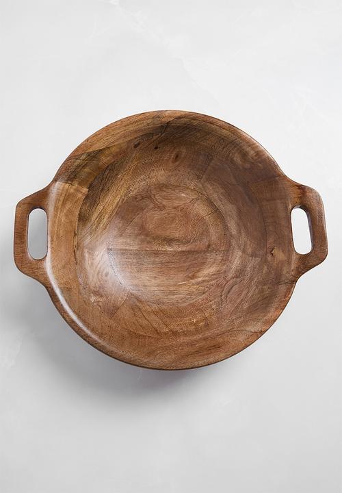 Sixth Floor - Wooden Fruit Bowl - Natural