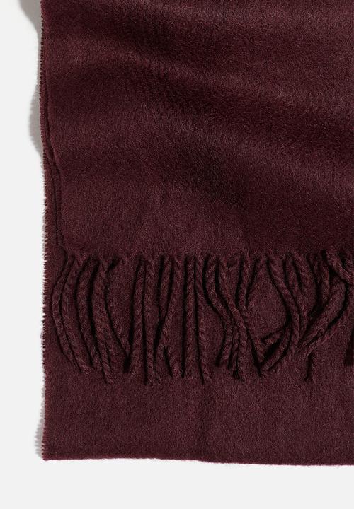 H&M - Scarf - burgundy