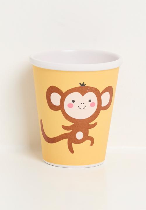 Excellent Houseware - Monkey melamine Set of 2