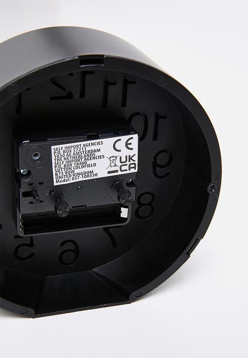 H&S - Kuzco alarm clock - Black