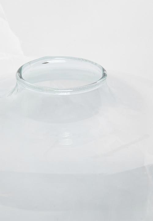 H&S - Timbuktu glass vase - Clear