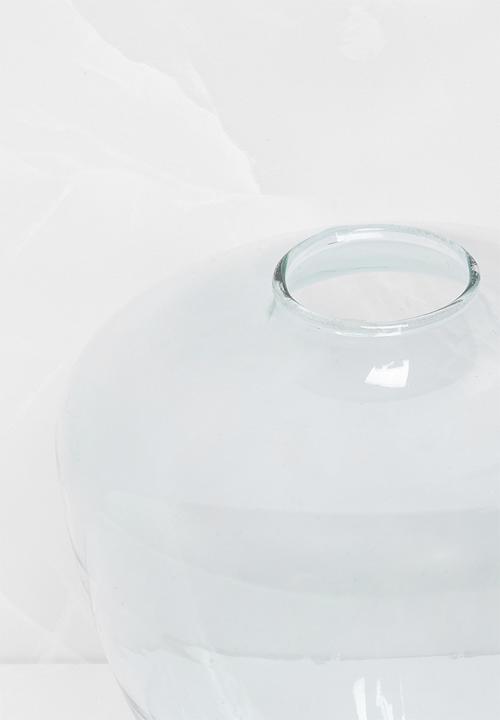 H&S - Timbuktu glass vase - Clear