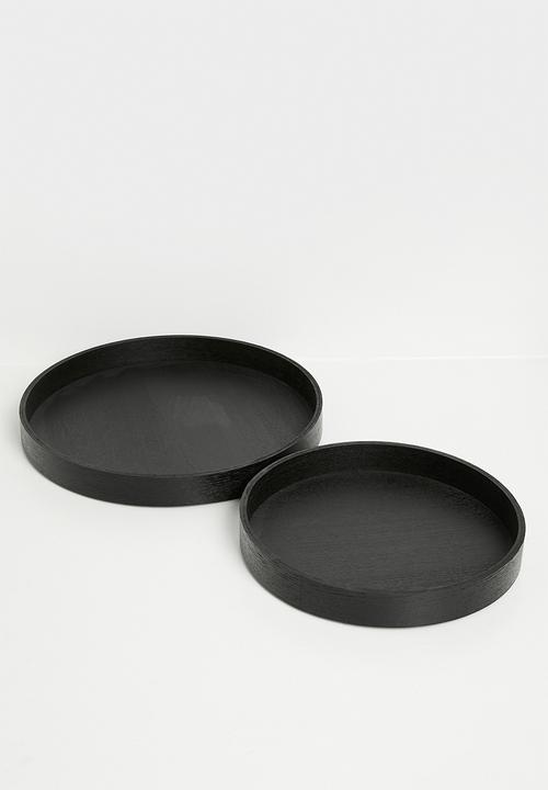 H&S - Nest Tray Set - Black