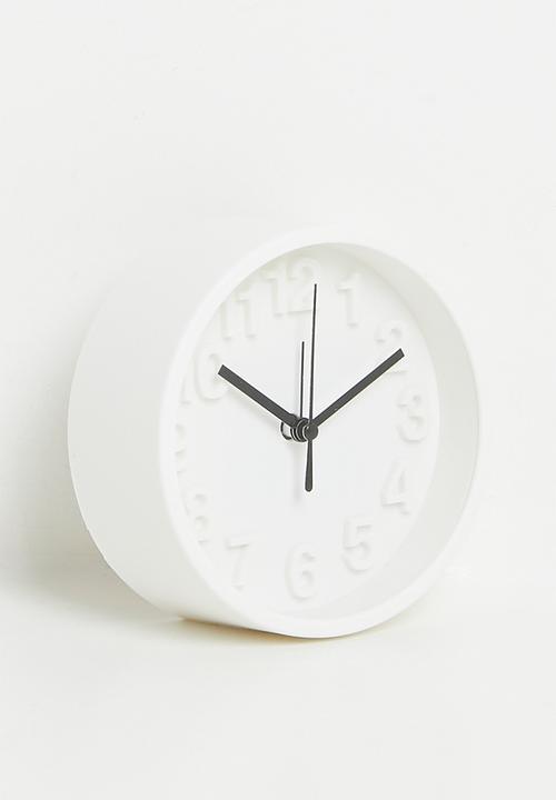 H&S - Kuzco alarm clock - White