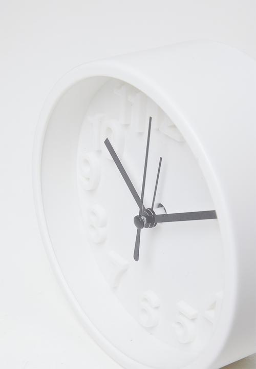 H&S - Kuzco alarm clock - White