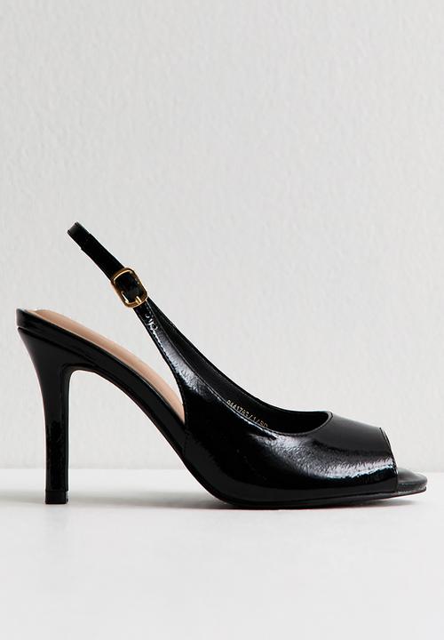 New Look - Scorn slingback - black