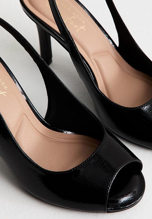 New Look - Scorn slingback - black