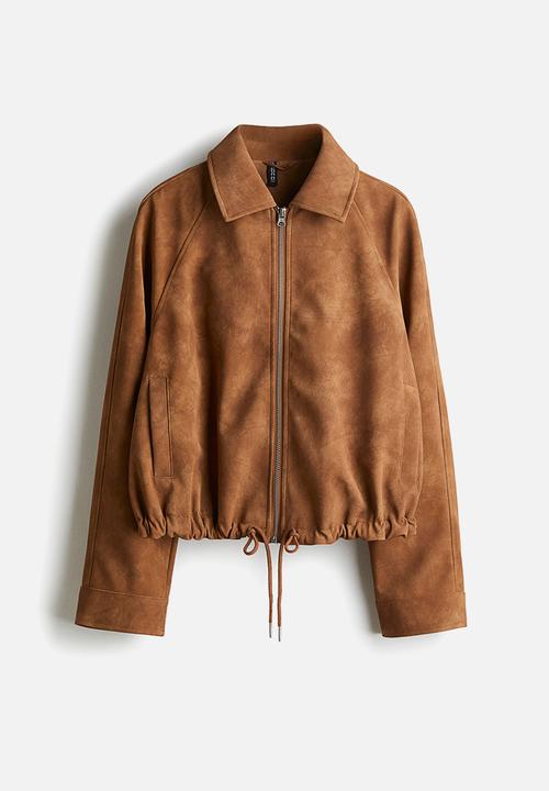 H&M - Napped jacket - dark beige
