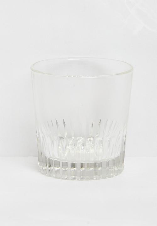 Excellent Houseware - Dip whiskey glasses set of 4 - Clear