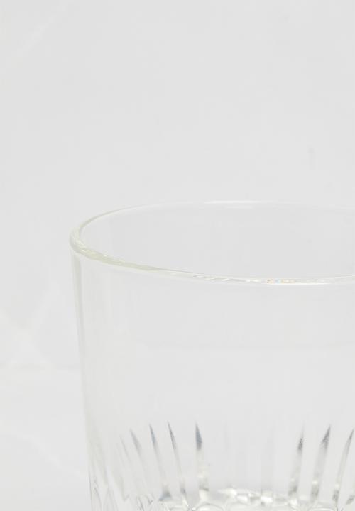 Excellent Houseware - Dip whiskey glasses set of 4 - Clear