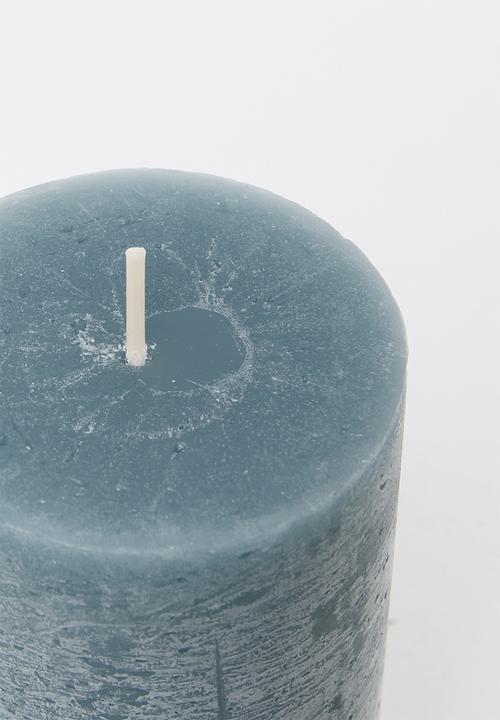 H&S - Pillar Candle - Blue