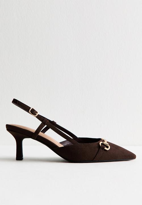 New Look - Trot slingback - dark brown