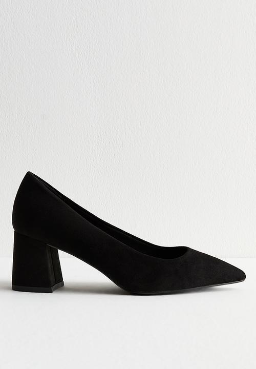 New Look - Rally block heel - black