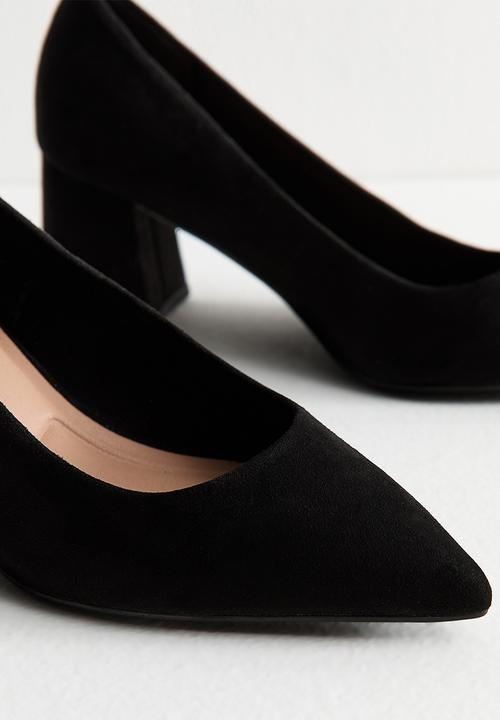 New Look - Rally block heel - black