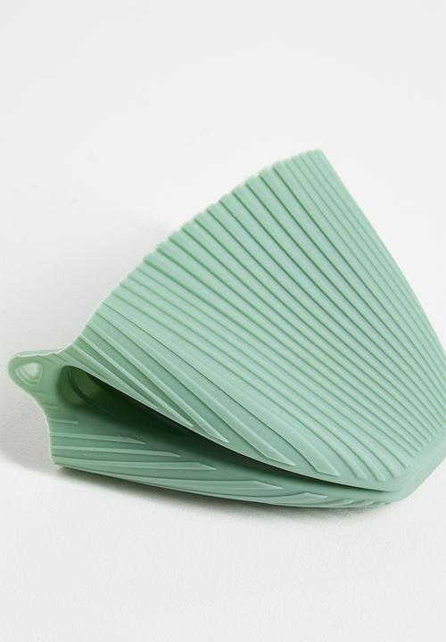 Excellent Houseware - Silicone potholder - Sage