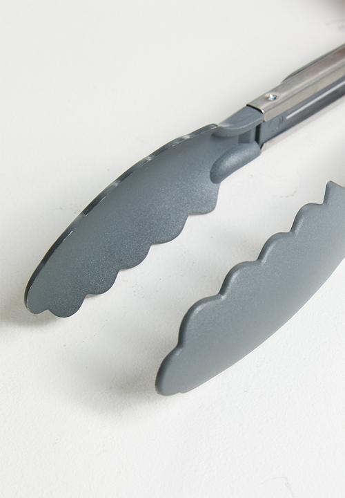 Excellent Houseware - Grip tongs - Grey