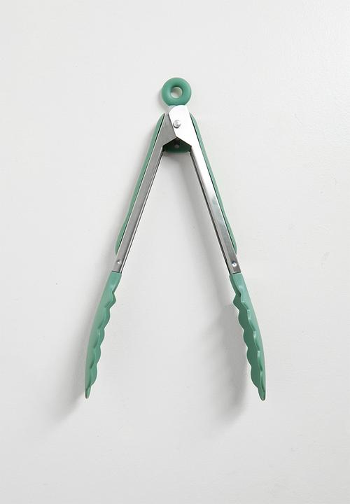 Excellent Houseware - Grip tongs - Green