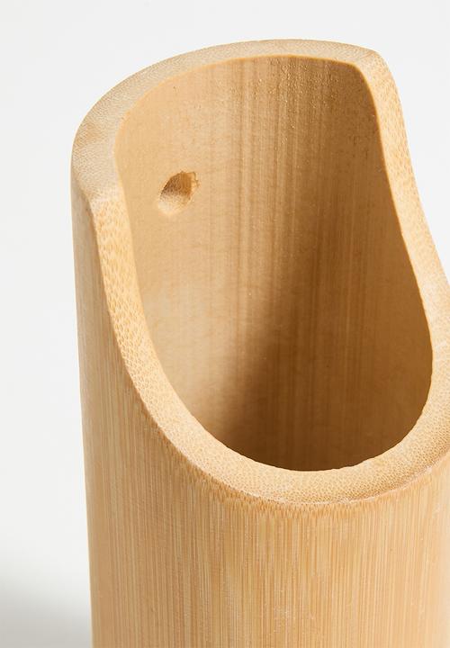 Excellent Houseware - Sodea 5 piece utensil set - Natural