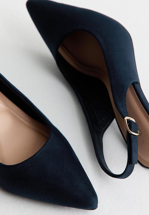 New Look - Tempt slingback  - navy